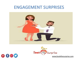 Book The Surprise - ENAGAGEMENT Surprises
