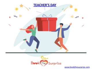 Book The Surprise - Teacher's Day