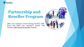 LMS Partnership & Reseller Program | Become a Paradiso Partner