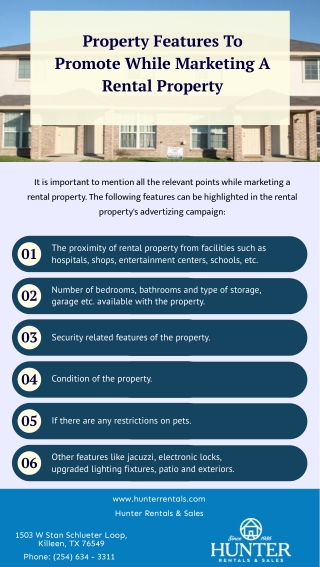 Property Features To Promote While Marketing A Rental Property