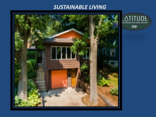 SUSTAINABLE LIVING