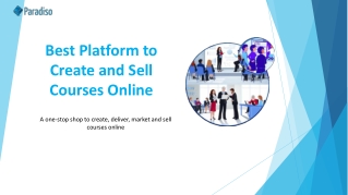 Best Platform to Create and Sell Courses Online