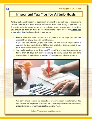 Important Tax Tips for Airbnb Hosts