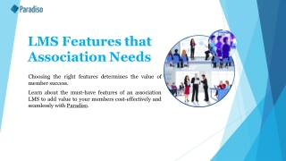 key Features of lms your Association LMS needs