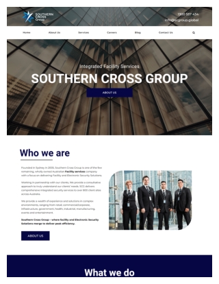 Southern Cross Group Website