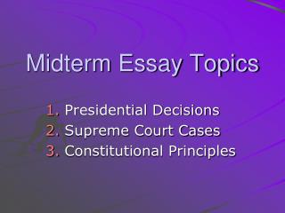 Rogerian Essay Topics