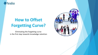 How to Offset Forgetting Curve