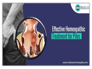 Effective Homeopathic Treatment for piles - Multicare Homeopathy