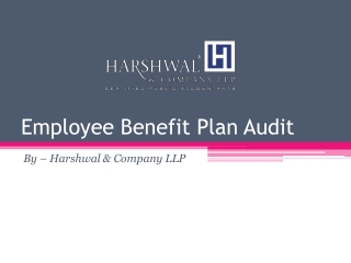 Employees Benefits Plan Audit Services – HCLLP