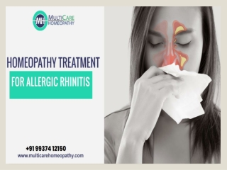 Find the Best Homeopathy Clinic for Allergic Rhinitis at Multicare Homeopathy