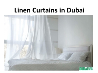 Linen Curtains in Dubai
