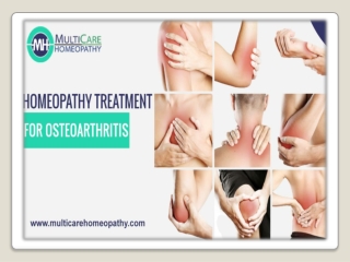 Homeopathy treatment for Osteoarthritis – Is it a good option for you