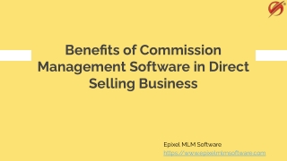 Commission Management Software Is Key to a Successful Direct Sales Business