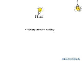 4 pillars of performance marketing