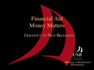 Financial Aid Money Matters
