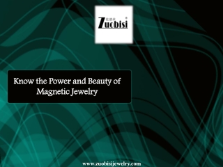 Know the Power and Beauty of Magnetic Jewelry