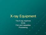 X-ray Equipment