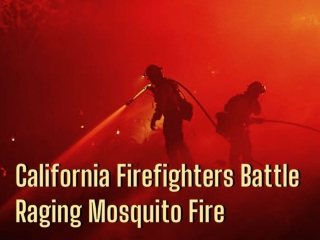 California firefighters battle raging Mosquito Fire
