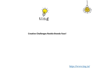 Creative Challenges Rookie Brands Face
