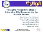 Taking the Plunge: First Steps to Integrating Child Outcomes into the IFSP