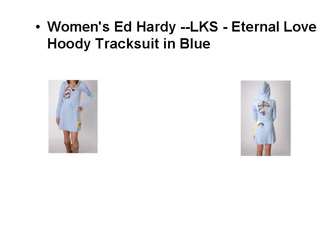 Ed Hardy Womens Tracksuits