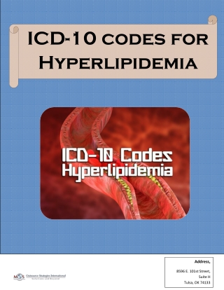 ICD-10 codes for Hyperlipidemia