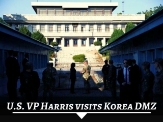 U.S. VP Harris visits Korea DMZ