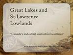 Great Lakes and St.Lawrence Lowlands