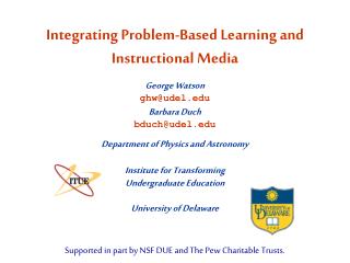 Integrating Problem-Based Learning and Instructional Media