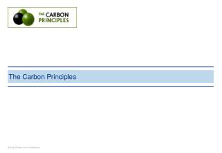 The Carbon Principles