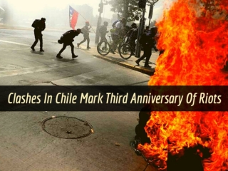 Clashes in Chile mark third anniversary of riots