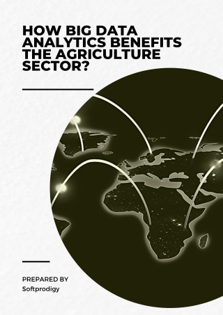 How Big Data Analytics Benefits the Agriculture Sector?