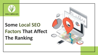 Some Local SEO Factors That Affect The Ranking