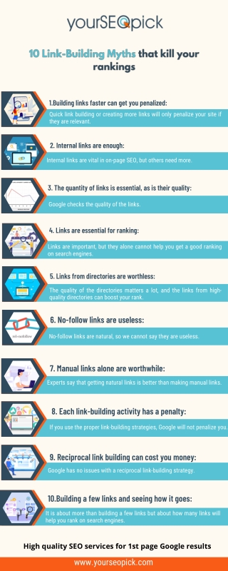 10 Link-Building Myths that kill your rankings