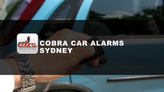 Auto Security Sydney - Why you need a Car Alarm System
