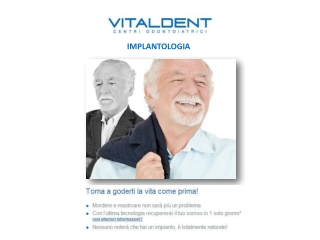 Gli Odontoiatri Vital Dent Verona spiegano l'implantologia
