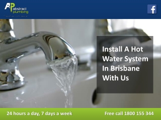 Install A Hot Water System In Brisbane With Us
