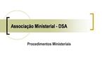 Associa o Ministerial - DSA