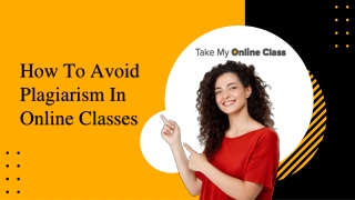 Smart Ways To Avoid Plagiarism In Online Classes