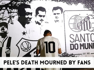 Pele's death mourned by fans
