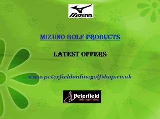 Mizuno Golf Products