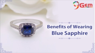 BENEFIT  OF WEARING BLUE SAPPHIRE
