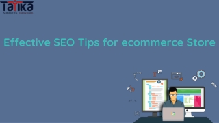 Effective SEO Tips for ecommerce Store