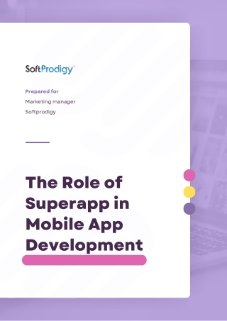 PDF on Role of Superapp in Mobile App Development