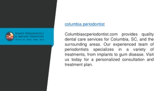 Columbia Periodontist  Columbiascperiodontist.com