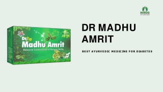 Explain the best ayurvedic medicine for diabetes