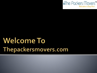 Find best packers and movers in Pune
