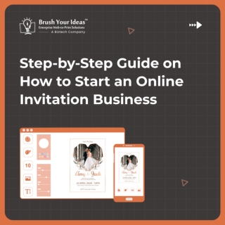 A Step-by-Step Guide on How to Start an Online Invitation Business