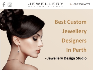 Best Custom Jewellery Designers In Perth - Jewellery Design Studio