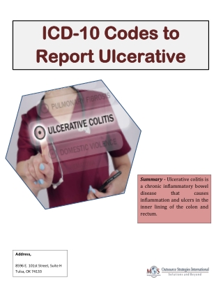 ICD-10 Codes to Report Ulcerative Colitis